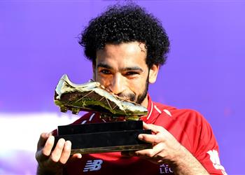 محمد صلاح مازح ا ا فضل الحذاء الذهبي على كسر ليفربول رقم مانشستر سيتي القياسي