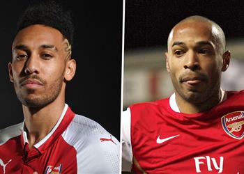 أول تعليق من أوباميانج بعد كسره رقم هنري القياسي في آرسنال