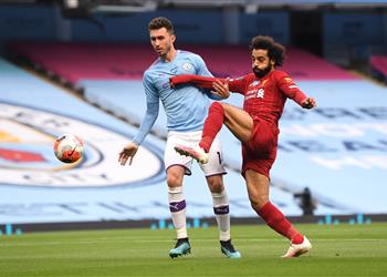 لاعب مانشستر سيتي يسخر من محمد صلاح بعد الفوز على ليفربول مغلق الليلة