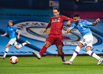 محرز بعد فوز مانشستر سيتي برباعية على ليفربول كنت أتمنى لو كانت النتيجة أكثر