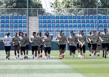 فيديو يوفيتش يتألق في تدريبات ريال مدريد قبل مباراة أتلتيك بلباو بالليجا