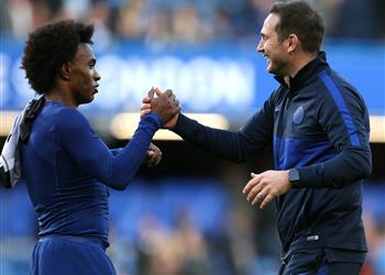 لامبارد أتمنى بقاء ويليان في تشيلسي ومحادثات تجديد عقده مستمرة