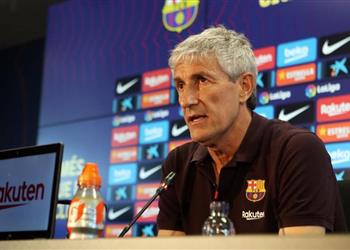 سيتين يزيد الشكوك حول صحة أنباء رحيل ميسي عن برشلونة