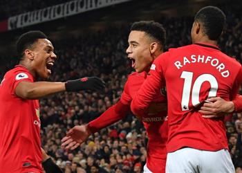 ثلاثي مانشستر يونايتد الهجومي يتفوق على محمد صلاح وماني وفيرمينو