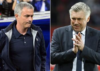 مورينيو سأكسر قواعد التباعد الاجتماعي لأعانق أنشيلوتي قبل لقاء توتنهام وإيفرتون