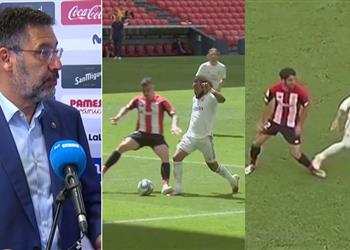 رئيس برشلونة إلغاء هدف ميسي صائب والـ VAR يفضل فريق ا بعينه