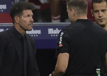 سيميوني عن اتهام الحكام بمجاملة ريال مدريد أصبح الجميع يشعر بالخطر