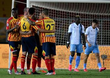 بالفيديو لاتسيو يسقط مجدد ا بهزيمة من ليتشي في صراع الدوري الإيطالي