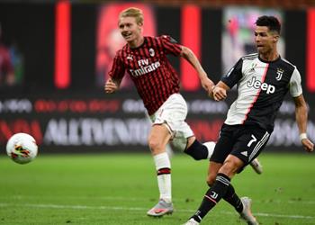 بالفيديو كريستيانو رونالدو يسجل الهدف الثاني لـ يوفنتوس أمام ميلان