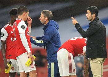 أرتيتا فاردي يستحق الطرد مثل نكيتياه وفخور بأداء آرسنال أمام ليستر سيتي