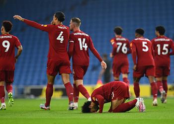 بالفيديو مع الرأفة محمد صلاح يتلاعب بـ برايتون ويقود ليفربول للفوز بثلاثية