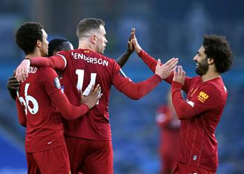 ترتيب هدافي الدوري الإنجليزي بعد هدفي محمد صلاح في مباراة ليفربول وبرايتون