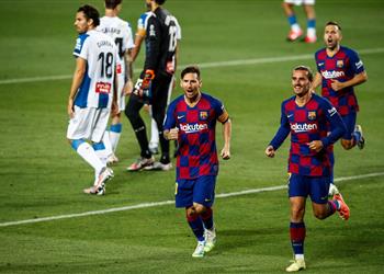 ترتيب الدوري الإسباني بعد فوز برشلونة على إسبانيول