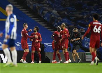 كلوب محمد صلاح لعب جيد ا أمام برايتون ولا يركز كثير ا على تسجيل الأهداف