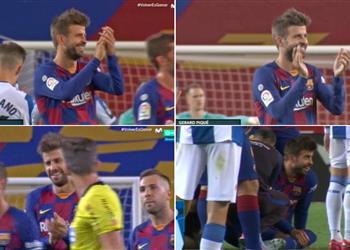 ماركا تكشف رد فعل بيكيه على طرد فاتي ولاعب إسبانيول