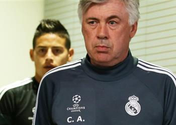 أنشيلوتي مغازل ا خاميس أحبه كثير ا لكنه لاعب في ريال مدريد