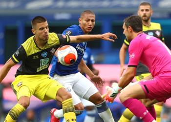 فيديو التعادل يحسم مواجهة إيفرتون وساوثهامبتون في ليلة مطاردة إنجز لـ صلاح