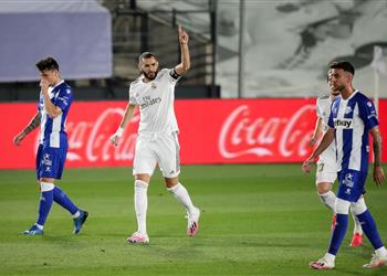 ترتيب هدافي الدوري الإسباني بعد هدف بنزيما في مباراة ريال مدريد وألافيس