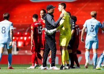 حارس بيرنلي لسوء الحظ لم نحقق الفوز أمام ليفربول