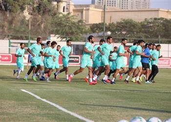 مران الأهلي فايلر يدرب اللاعبين على الكرات العرضية والطبيب يطمئن على سعد سمير