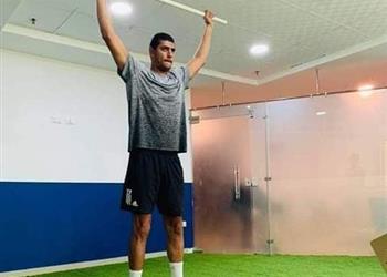 صور لاعبو يد الزمالك يخضعون لقياسات بدنية استعداد ا لعودة التدريبات