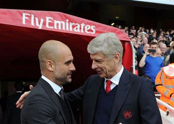 جوارديولا يهاجم فينجر أنت تعلم أن مانشستر سيتي على حق