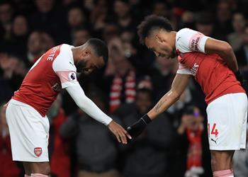 تشكيل آرسنال أمام ليفربول لاكازيت يقود الهجوم وأوباميانج بديل ا