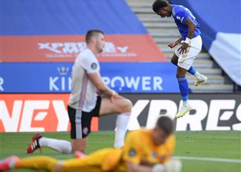 فيديو ليستر سيتي يتخطى شيفيلد بثنائية وينعش آماله في التأهل لـ دوري أبطال أوروبا