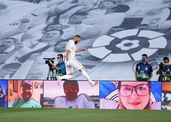 فيديو بنزيما يسجل الهدف الثاني لـ ريال مدريد أمام فياريال