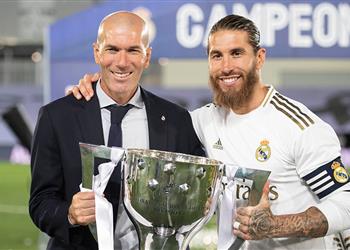 زيدان أهدي الليجا لـ فلورنتينو بيريز وأشكره لأنه جلبني إلى ريال مدريد