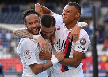 بالفيديو باريس سان جيرمان يمطر شباك بيفيرين البلجيكي بسبعة أهداف ودي ا