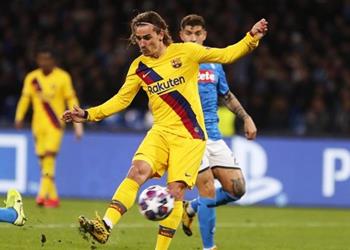 سبورت تكشف موقف جريزمان من اللحاق بمباراة برشلونة ونابولي في دوري الأبطال