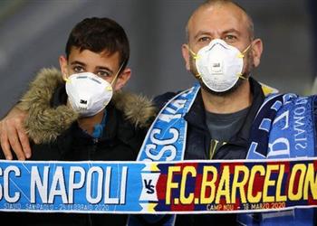 شكوك حول إقامة مباراة برشلونة ونابولي في كامب نو والاتحاد الأوروبي يعلق
