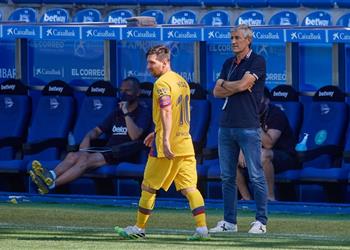 فيديو ميسي يسجل الهدف الثاني لـ برشلونة أمام ديبورتيفو ألافيس