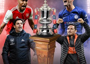 موعد مباراة تشيلسي وآرسنال في نهائي كأس الاتحاد الإنجليزي