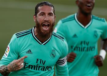 بالفيديو راموس يحقق رقم ا فريد ا في مباراة ريال مدريد وليجانيس بختام الليجا