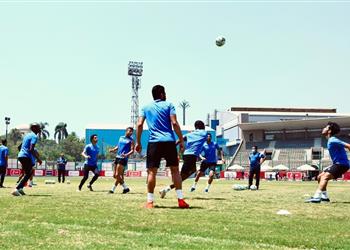 مران الأهلي فايلر يجري تراي ماتش وجلسة خاصة مع رمضان صبحي