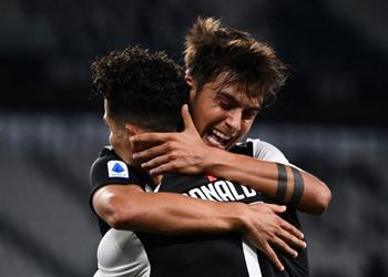 بعد فوز يوفنتوس على لاتسيو ديبالا رونالدو شريكي في الجريمة