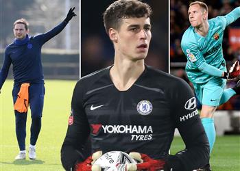 تشيلسي يدرس عرض كيبا على برشلونة من أجل تير شتيجن