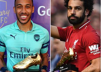 أرتيتا ي حذر محمد صلاح وهدافي الدوري الإنجليزي سنساعد أوباميانج على الفوز بالحذاء الذهبي