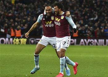 تشكيل أستون فيلا أمام آرسنال تريزيجيه والمحمدي أساسيان