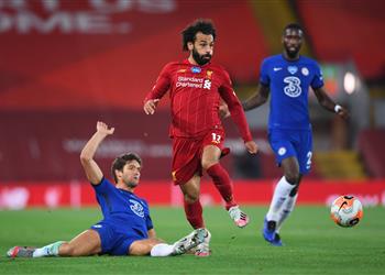 محمد صلاح يدخل تاريخ الدوري الإنجليزي بعد صناعة هدف ليفربول الثالث أمام تشيلسي