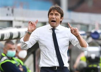 كونتي ساخر ا فوز إنتر ميلان بالدوري الأوروبي مانشستر يونايتد مضطر للتتويج