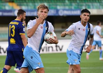 فيديو هاتريك إيموبيلي يقود لاتسيو لدك فيرونا بخماسية في الدوري الإيطالي