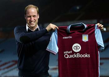 الأمير ويليام يحتفل ببقاء أستون فيلا في الدوري الإنجليزي لم أشك أبد ا