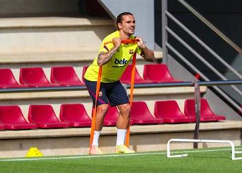 ثلاثي برشلونة المصاب يواصل استعداداته قبل مباراة نابولي بـ دوري أبطال أوروبا