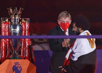 ذا صن إطلالة مثيرة لـ محمد صلاح بعد الفوز بالدوري الإنجليزي مع ليفربول