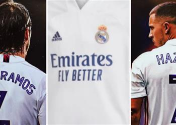 رسمي ا الإعلان عن القميص الأساسي والاحتياطي لـ ريال مدريد للموسم الجديد