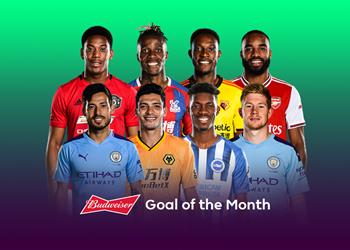 على رأسهم رائعة دي بروين في نورويتش فيديو البريميرليج ي علن الأهداف المرشحة لهدف شهر يوليو