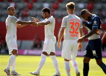 استعداد ا لدوري الأبطال بايرن ميونخ يهزم مارسيليا بهدف نظيف